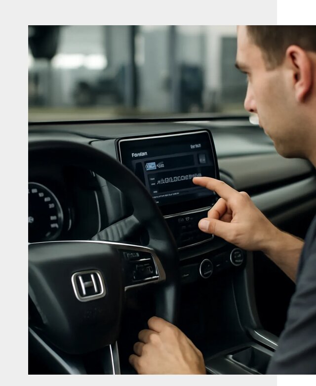 Русификация панели приборов Honda в Нижнем Тагиле по цене 5205 ФастМобиль-Нжн